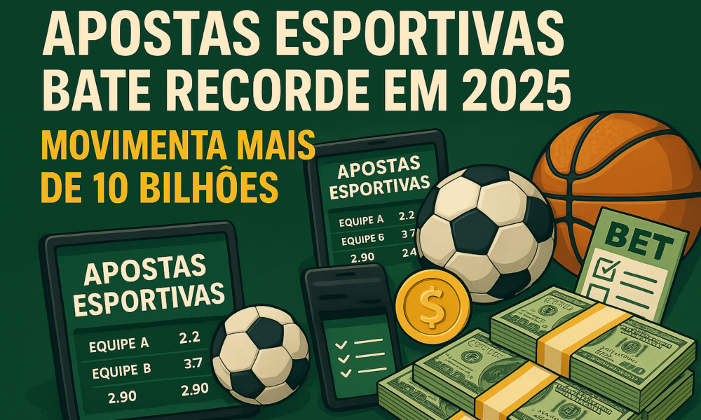 Apostas esportivas bate recorde em 2025 e movimenta mais de 10 bi
