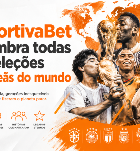 EsportivaBet relembra todas as seleções campeãs do mundo